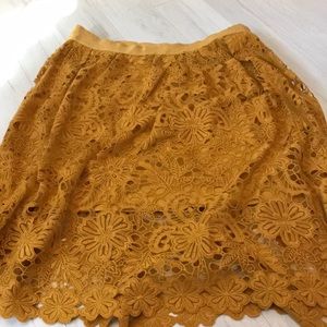 Ann Taylor delicate trim skirt